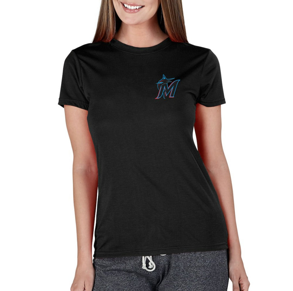 Miami Marlins Concepts Sport Women's Marathon Knit Top for sale