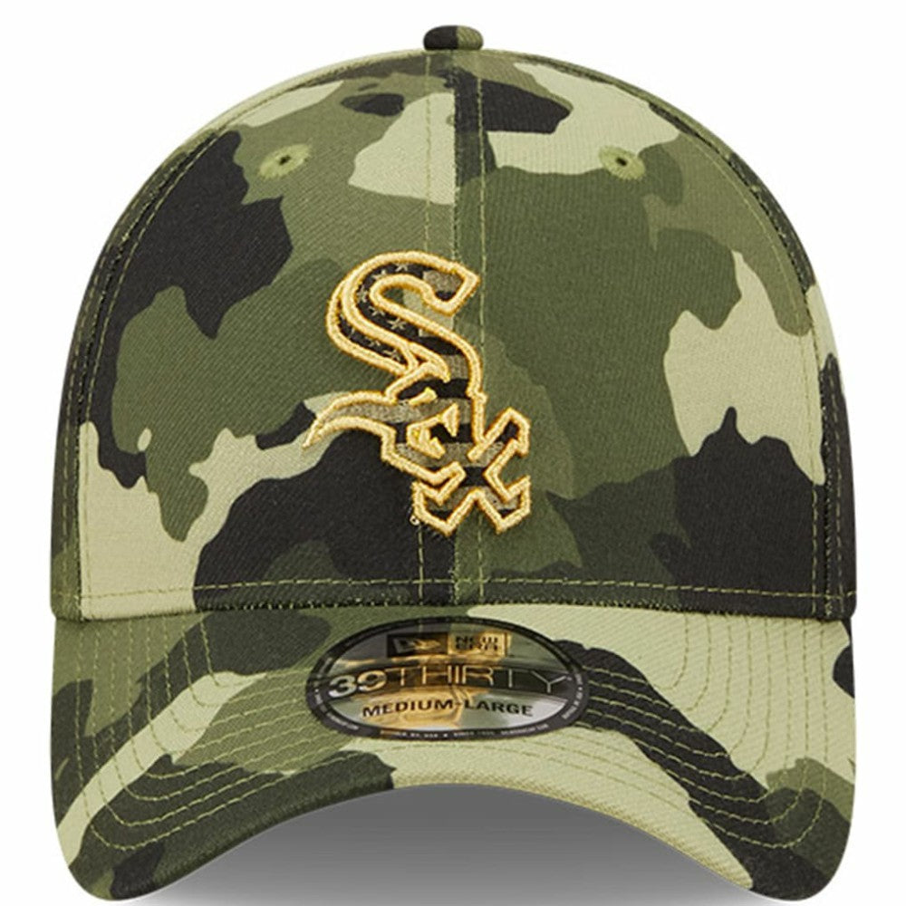 Chicago White Sox New Era 2022 Armed Forces Day 39THIRTY Flex Hat Lifestyle
