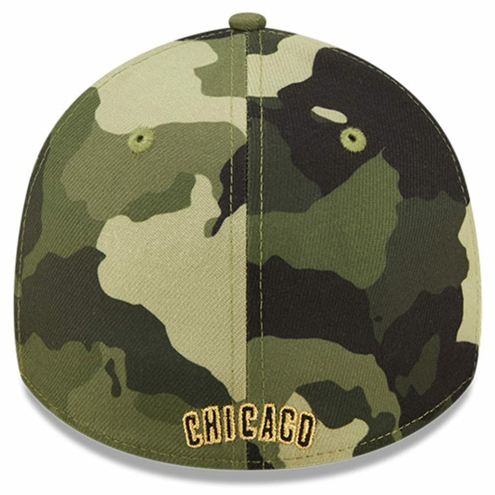 Chicago Cubs New Era 2022 Armed Forces Day 39THIRTY Flex Hat Lifestyle