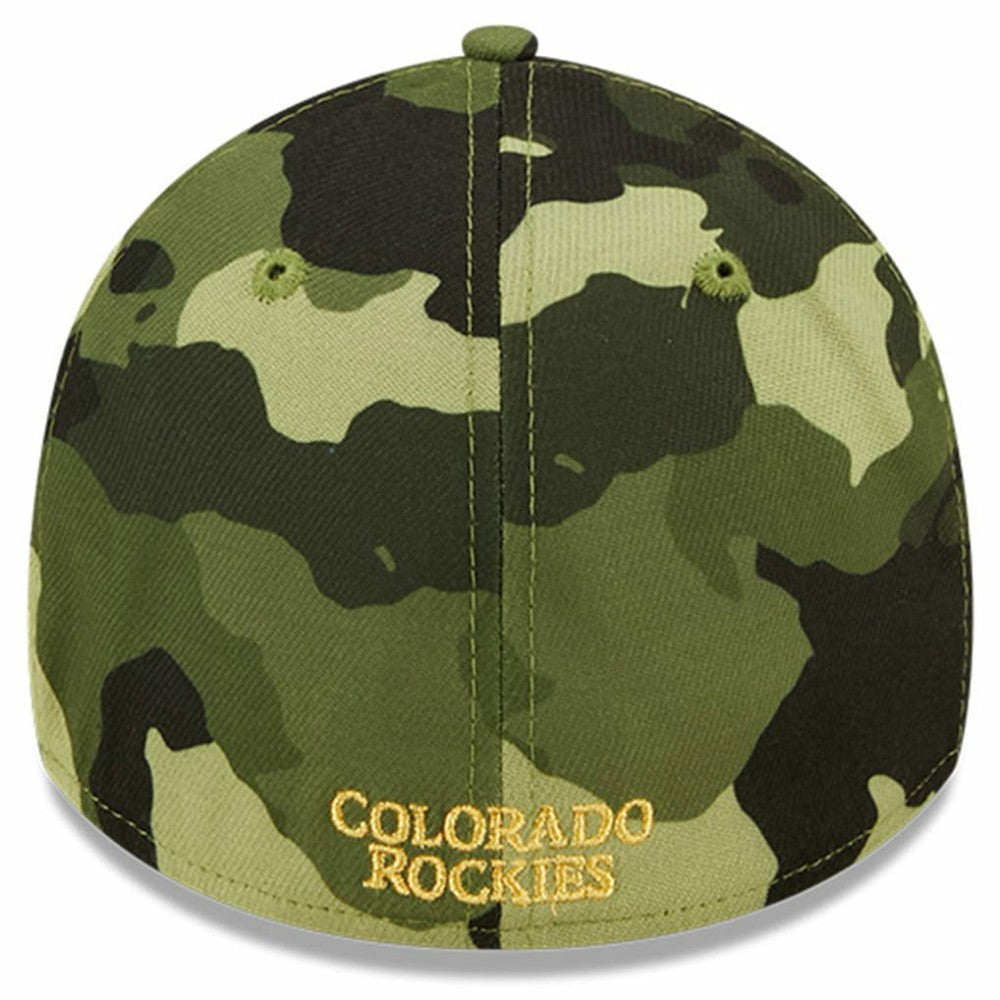 Colorado Rockies New Era 2022 Armed Forces Day 39THIRTY Flex Hat Near Me