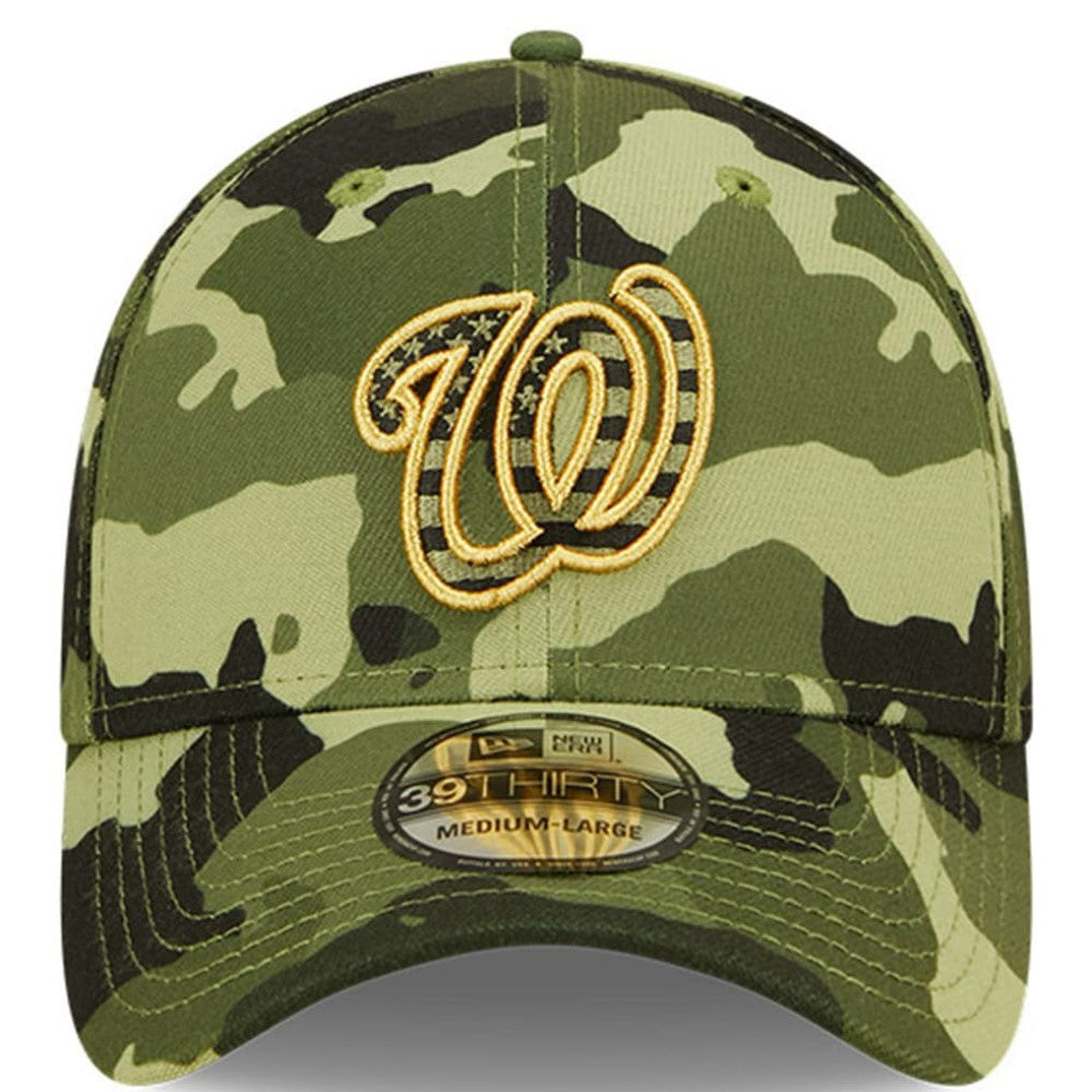 Washington Nationals New Era 2022 Armed Forces Day 39THIRTY Flex Hat Clearance