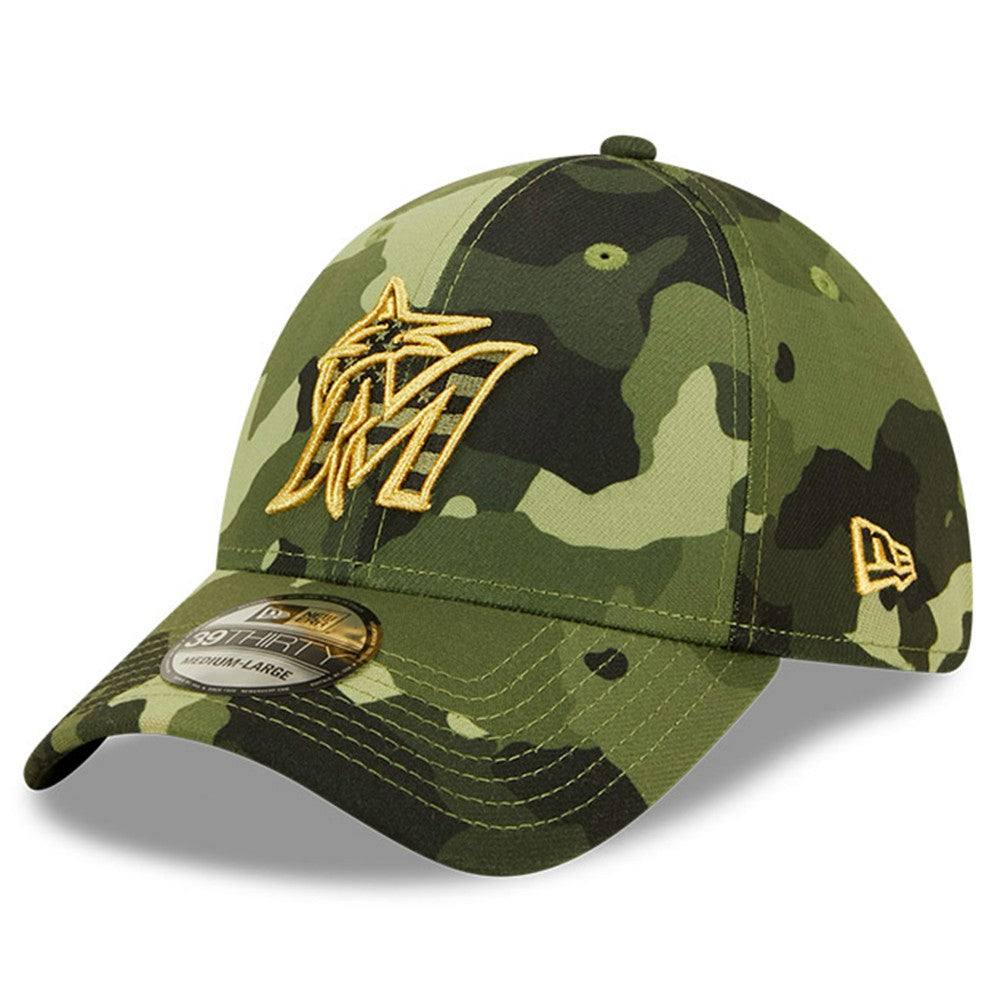Miami Marlins New Era 2022 Armed Forces Day 39THIRTY Flex Hat Near Me