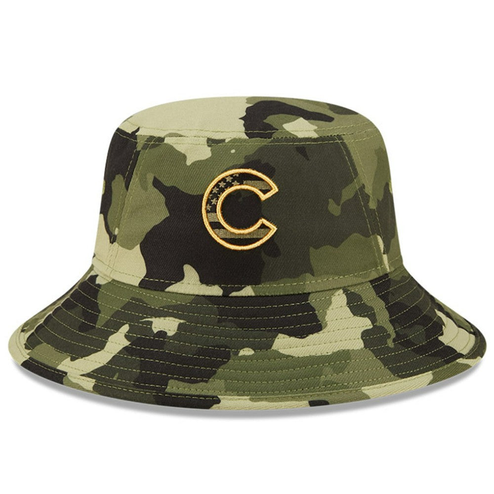 Chicago Cubs New Era 2022 Armed Forces Day Bucket Hat Online