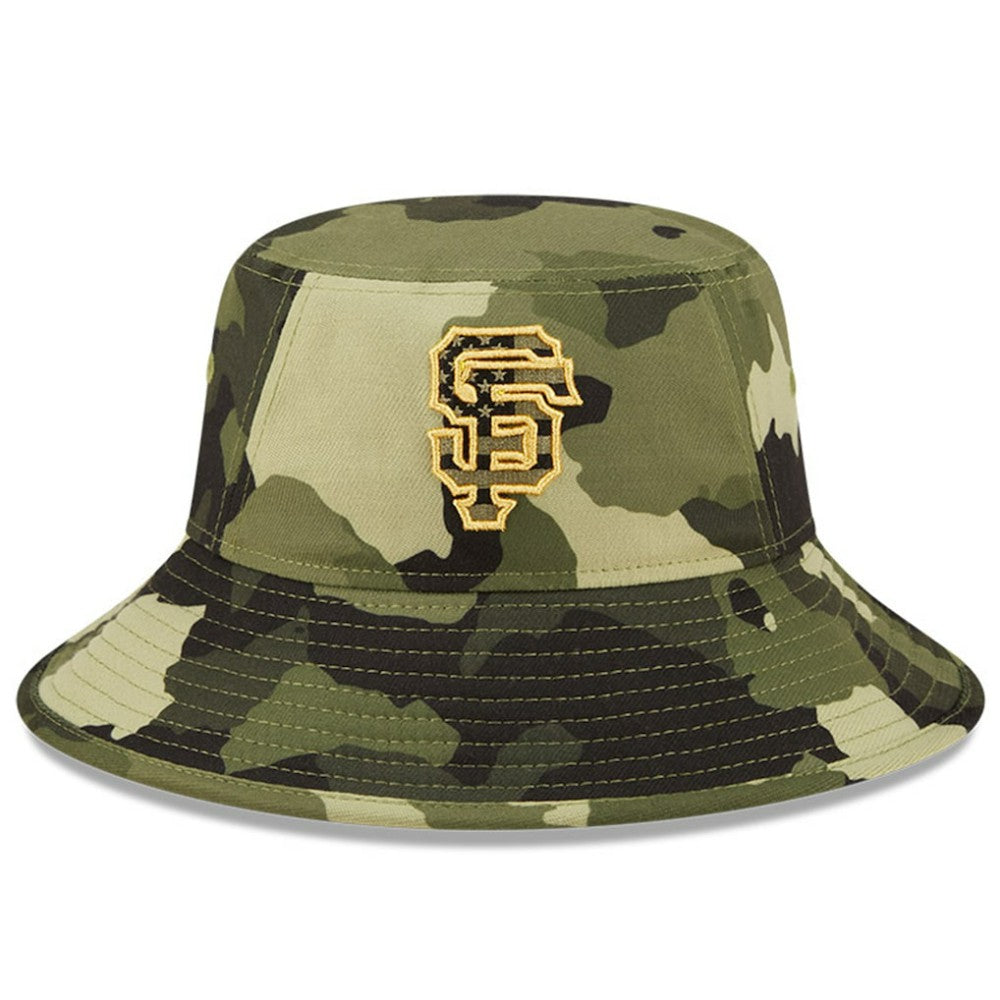 San Francisco Giants New Era 2022 Armed Forces Day Bucket Hat On Sale