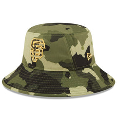 San Francisco Giants New Era 2022 Armed Forces Day Bucket Hat On Sale