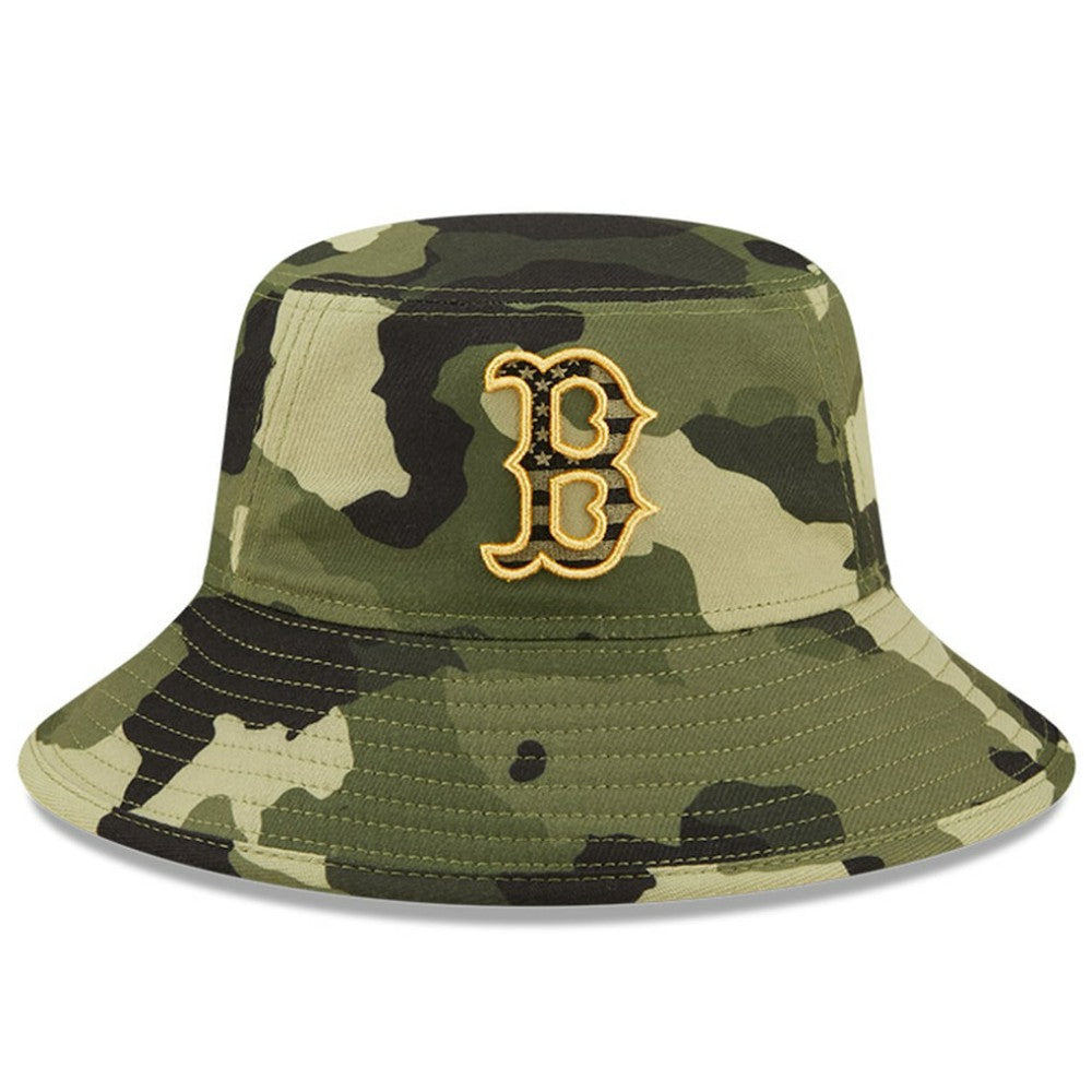 Boston Red Sox New Era 2022 Armed Forces Day Bucket Hat On Sale