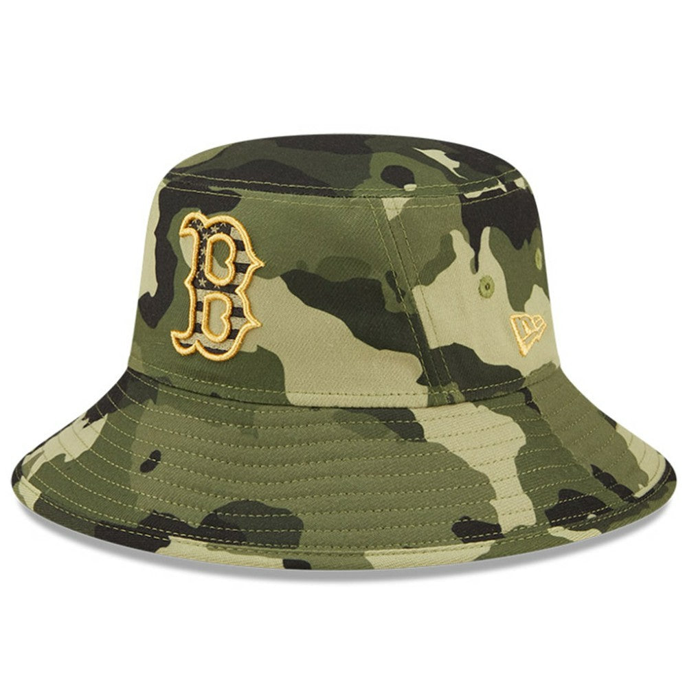 Boston Red Sox New Era 2022 Armed Forces Day Bucket Hat On Sale