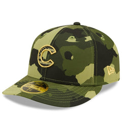 Chicago Cubs New Era 2022 Armed Forces Day On-Field Low Profile 59FIFTY Clearance