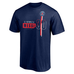 Fanatics Lionel Messi Paris Saint-Germain Player T-Shirts - Navy