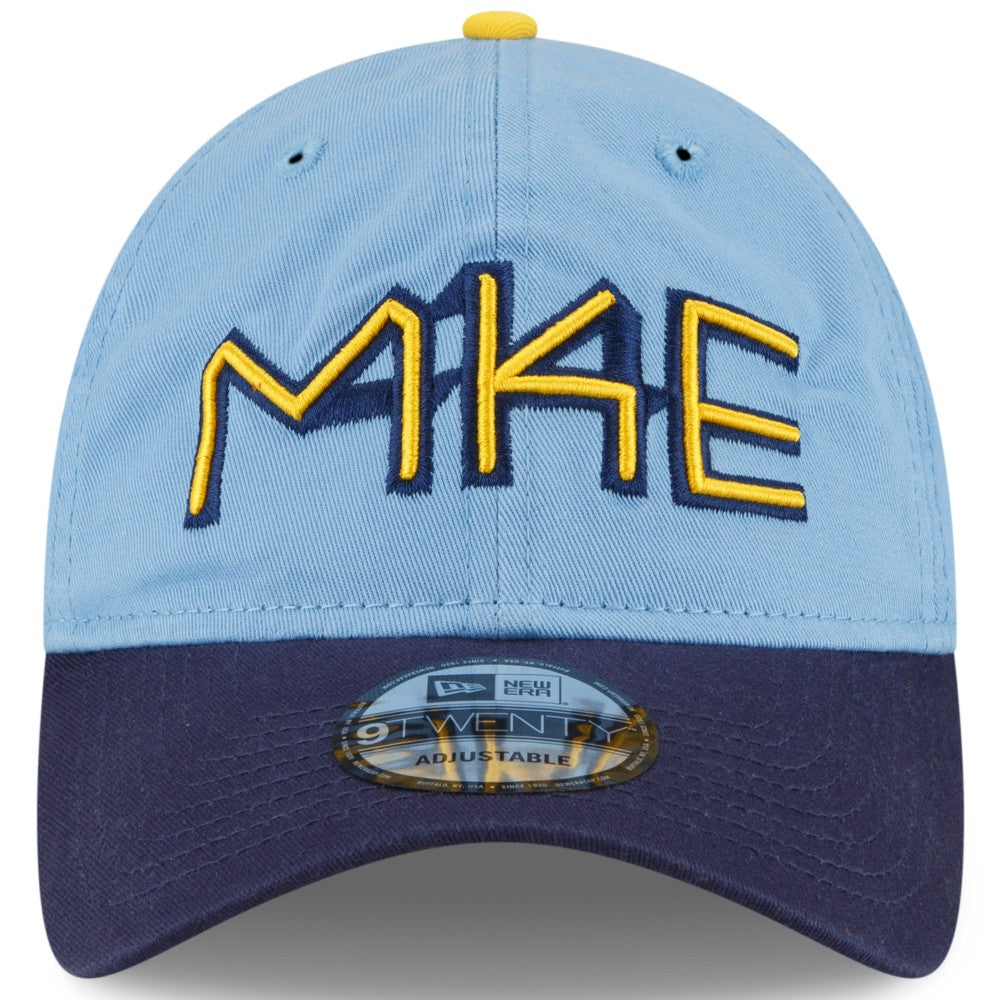 Milwaukee Brewers New Era 2022 City Connect 9TWENTY Adjustable Hat On Sale