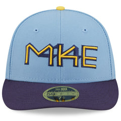 Milwaukee Brewers New Era 2022 City Connect Low Profile 59FIFTY Fitted Hat for sale