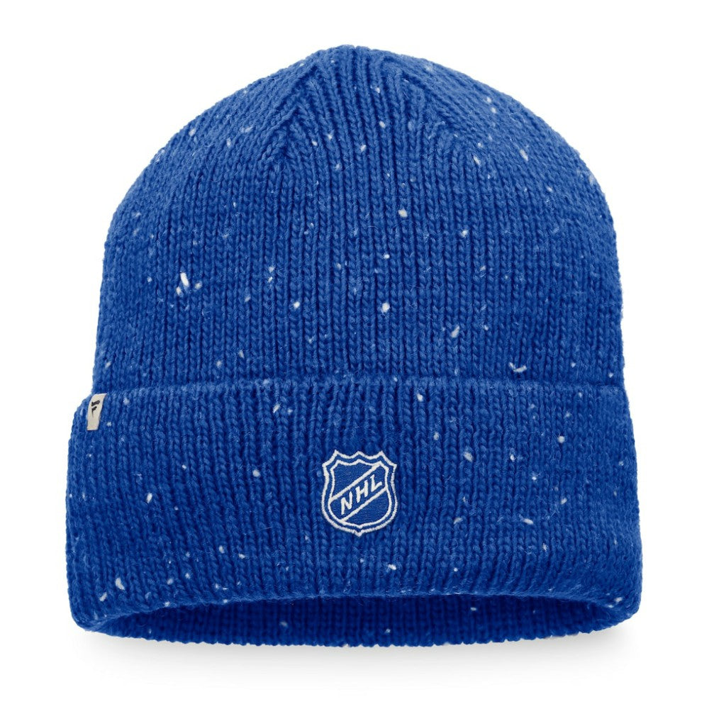 St. Louis Blues - Fanatics Authentic Pro Rink Pinnacle Cuffed Knit Hat Blue