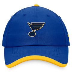 St. Louis Blues - Fanatics Authentic Pro Rink Pinnacle Adjustable Hat Blue