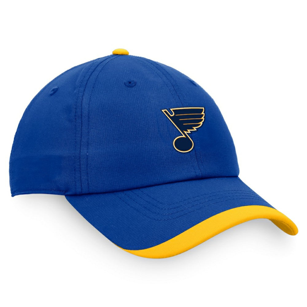 St. Louis Blues - Fanatics Authentic Pro Rink Pinnacle Adjustable Hat Blue