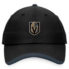 Vegas Golden Knights Fanatics Authentic Pro Rink Pinnacle Adjustable Hat Black