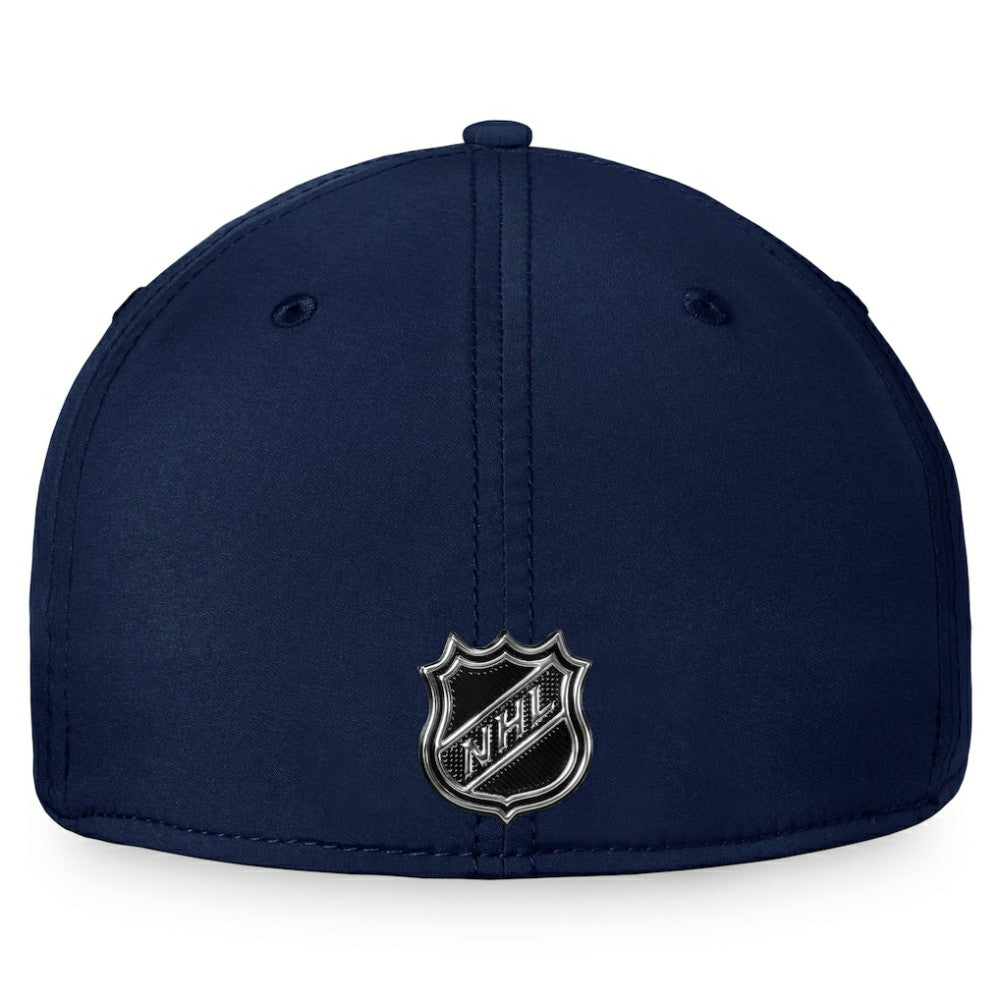 Seattle Kraken Fanatics 2021 Authentic Pro Training Camp Flex Hat Navy