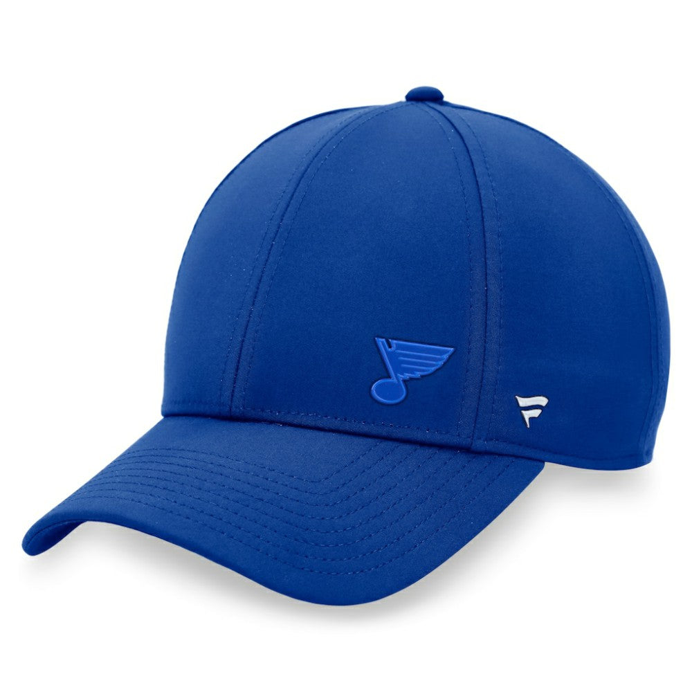 St. Louis Blues - Fanatics Women's Authentic Pro Road Structured Adjustable Hat Royal