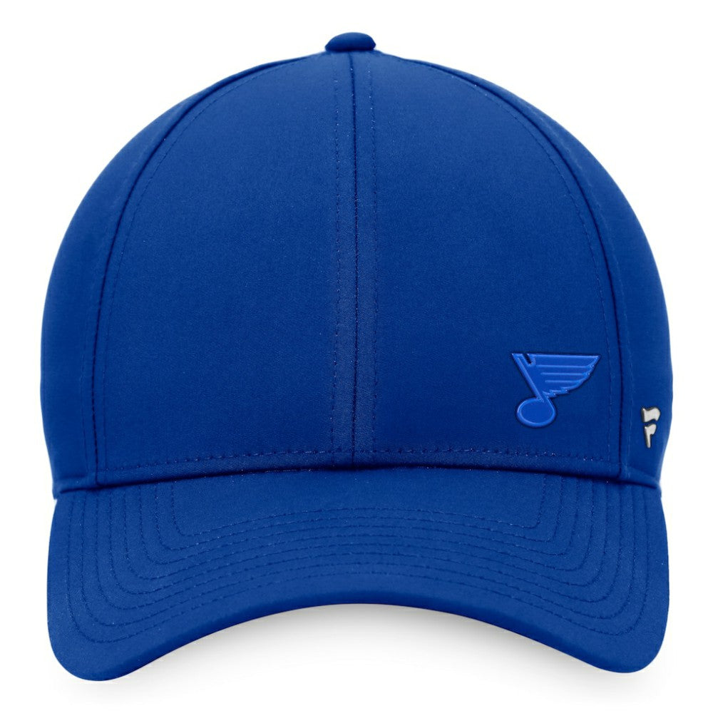 St. Louis Blues - Fanatics Women's Authentic Pro Road Structured Adjustable Hat Royal