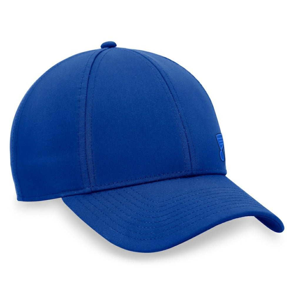 St. Louis Blues - Fanatics Women's Authentic Pro Road Structured Adjustable Hat Royal