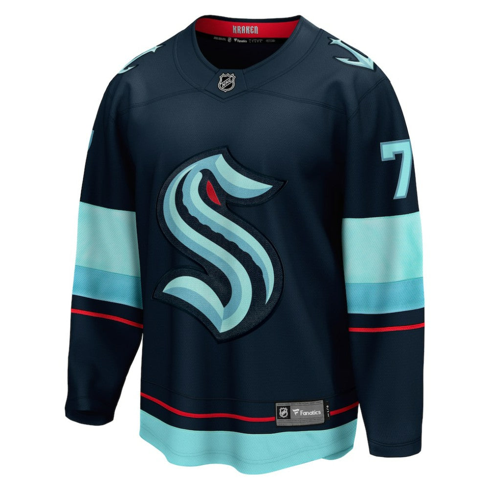 Jordan Eberle Seattle Kraken Fanatics Home Breakaway Player Jersey - Navy | NHL Jerseys
