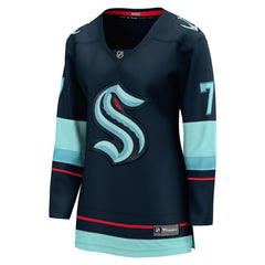 Jordan Eberle Seattle Kraken Fanatics Women's Home Breakaway Player Jersey Navy