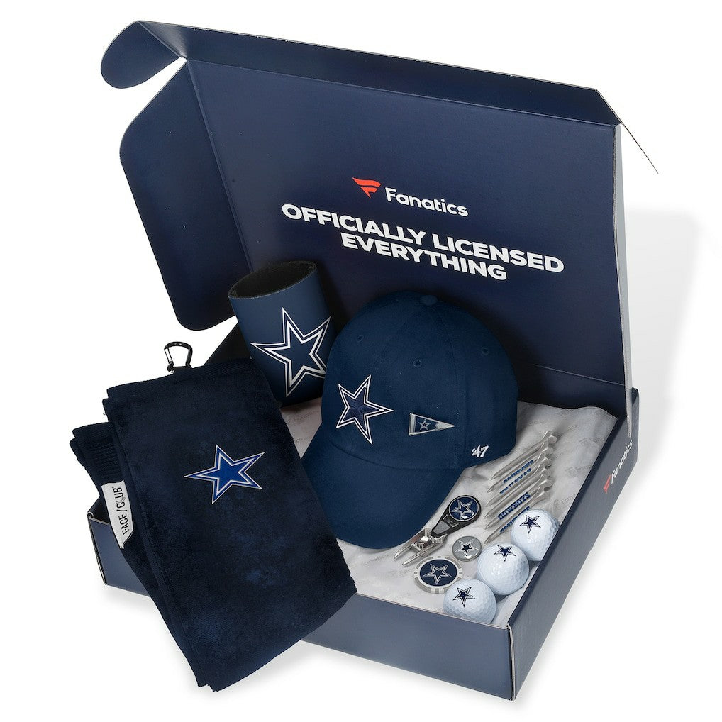 Dallas Cowboys Pack Golf-Themed Gift Box $105+ Value - Fanatics