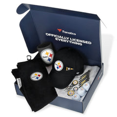 Pittsburgh Steelers Pack Golf-Themed Gift Box $105+ Value - Fanatics