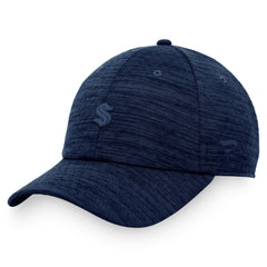 Seattle Kraken Fanatics Authentic Pro Road Snapback Hat Navy