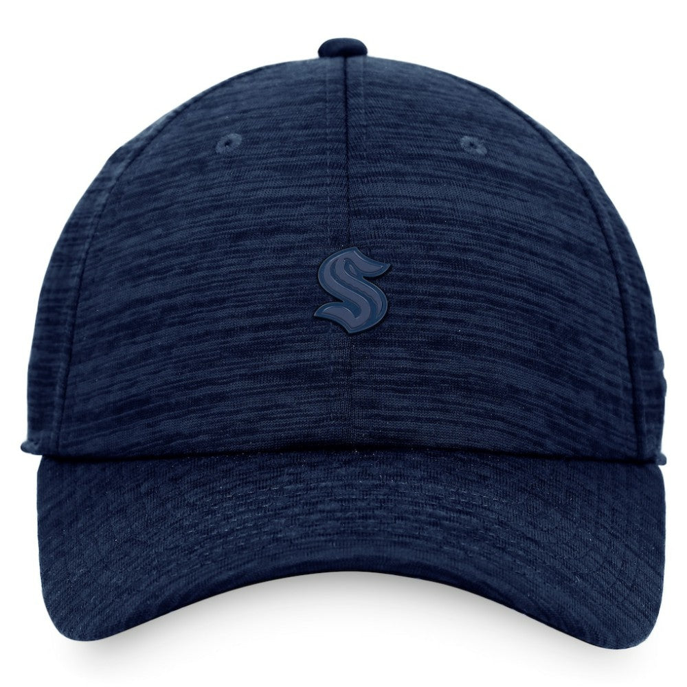 Seattle Kraken Fanatics Authentic Pro Road Snapback Hat Navy