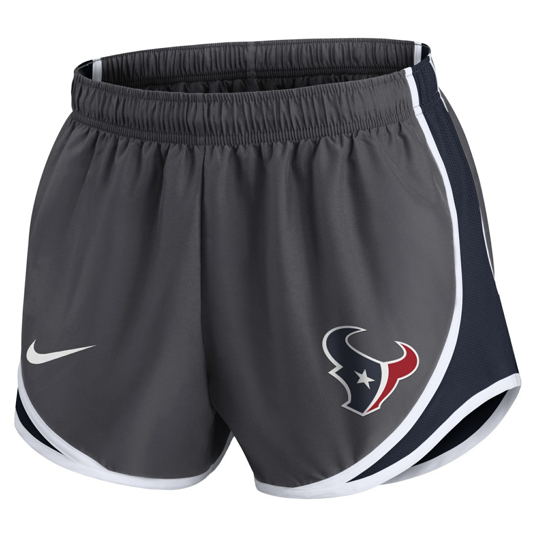 Houston Texans Women's Team Logo Performance Tempo Shorts Charcoal - Nike