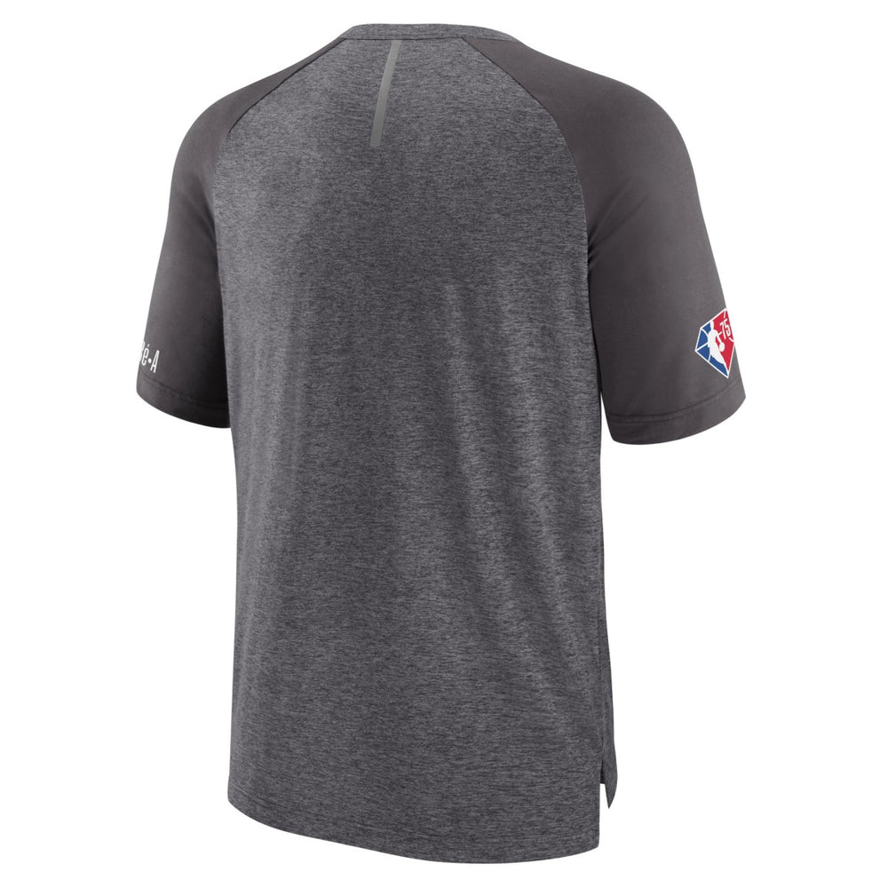 Fanatics - Washington Wizards 2022 Noches Ene-Be-A Core Shooting Raglan T-Shirt - Heathered Gray