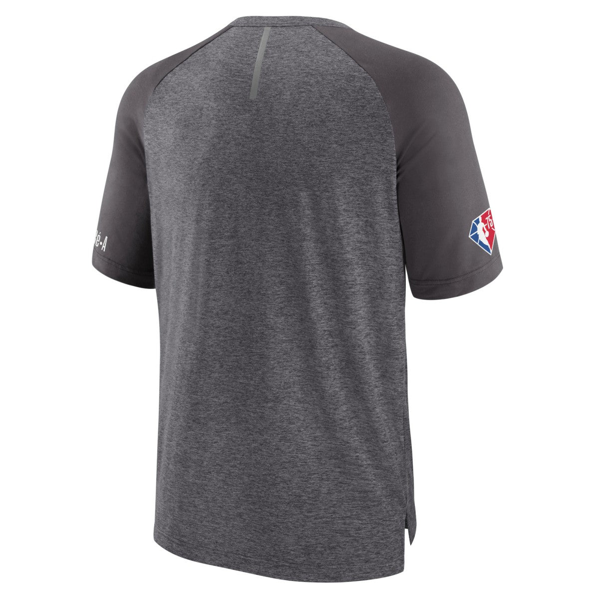 Fanatics - Portland Trail Blazers 2022 Noches Ene-Be-A Core Shooting Raglan T-Shirt - Heathered Gray