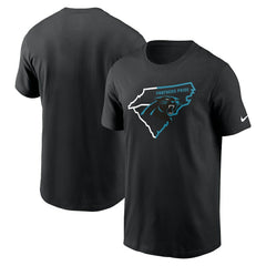 Carolina Panthers Essential Panthers Pride T-Shirt Black - Nike