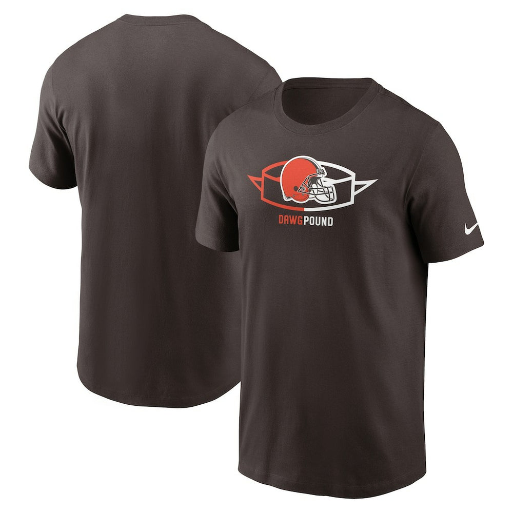 Cleveland Browns Essential Local Phrase T-Shirt Brown - Nike