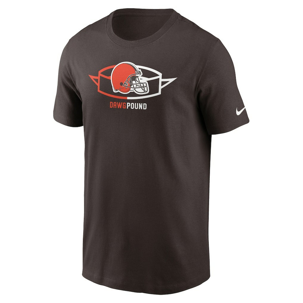 Cleveland Browns Essential Local Phrase T-Shirt Brown - Nike