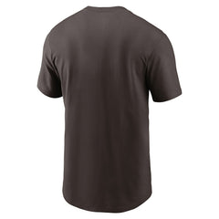 Cleveland Browns Essential Local Phrase T-Shirt Brown - Nike