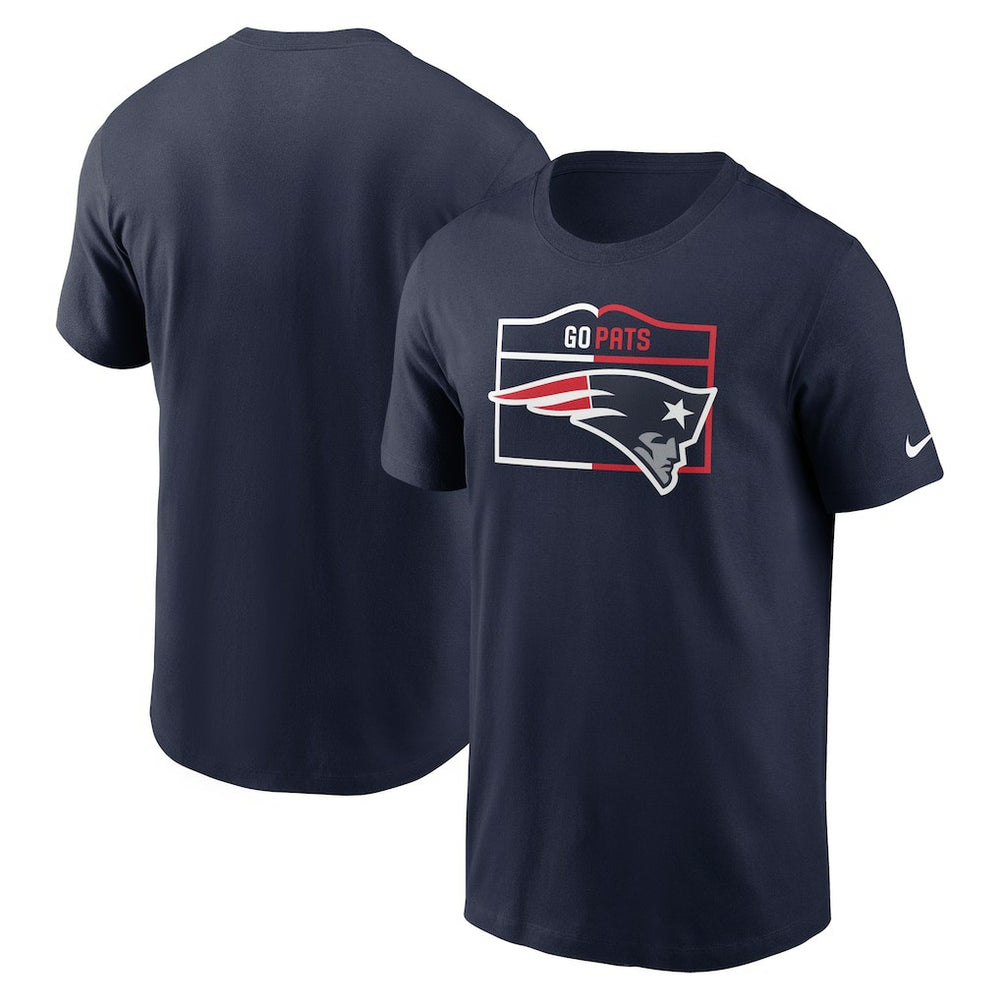 New England Patriots Essential Local Phrase T-Shirt Navy - Nike