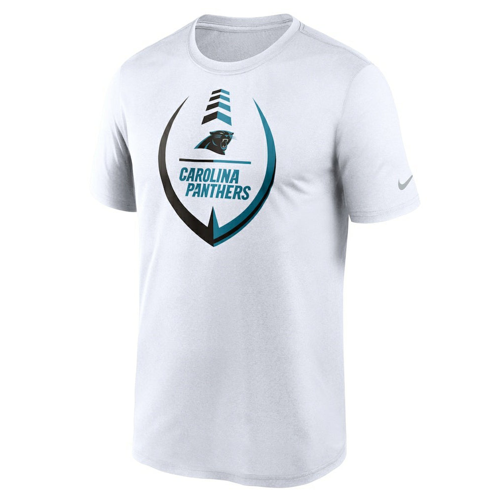 Carolina Panthers Icon Legend Performance T-Shirt White - Nike