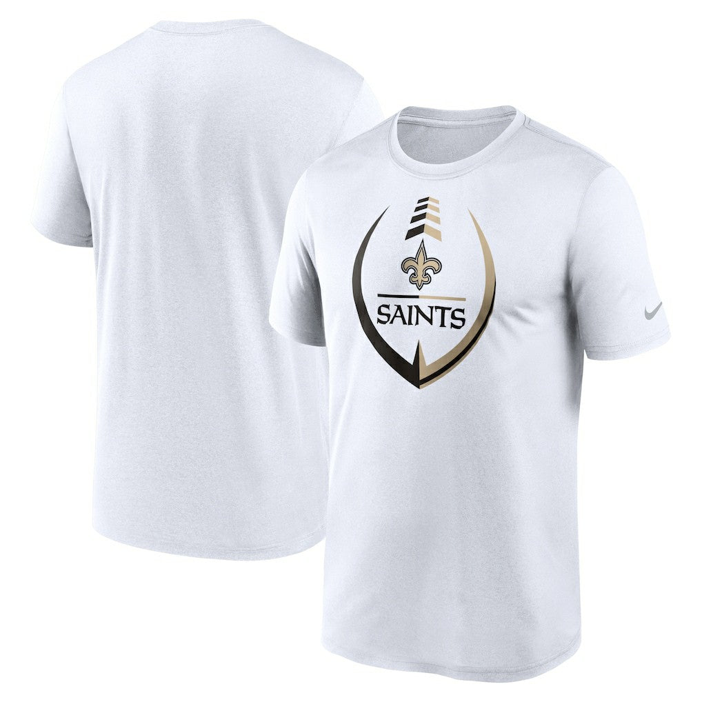 New Orleans Saints Icon Legend Performance T-Shirt White - Nike