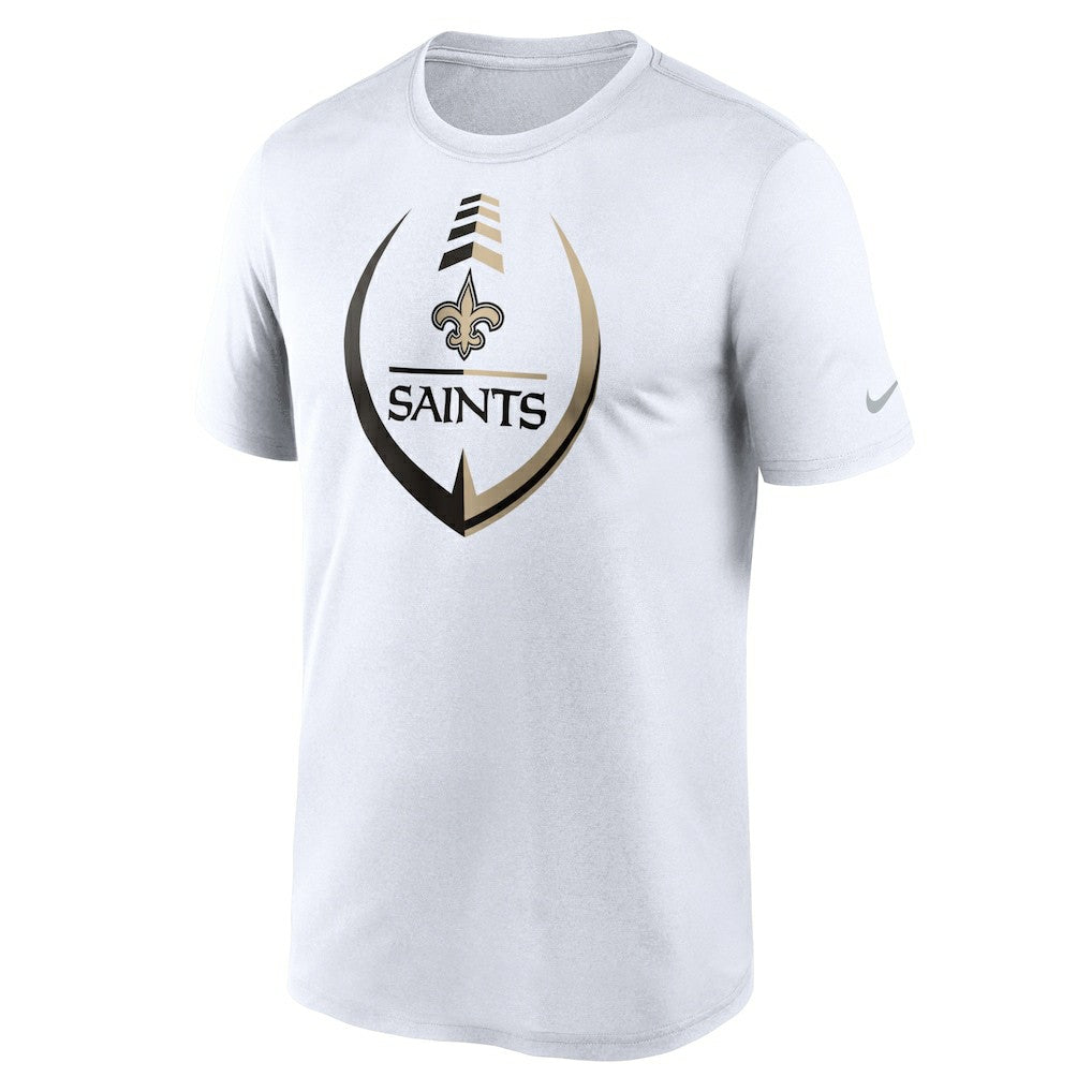 New Orleans Saints Icon Legend Performance T-Shirt White - Nike