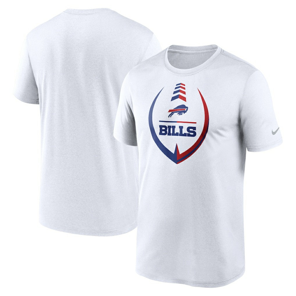 Buffalo Bills Icon Legend Performance T-Shirt White - Nike