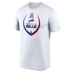 Buffalo Bills Icon Legend Performance T-Shirt White - Nike