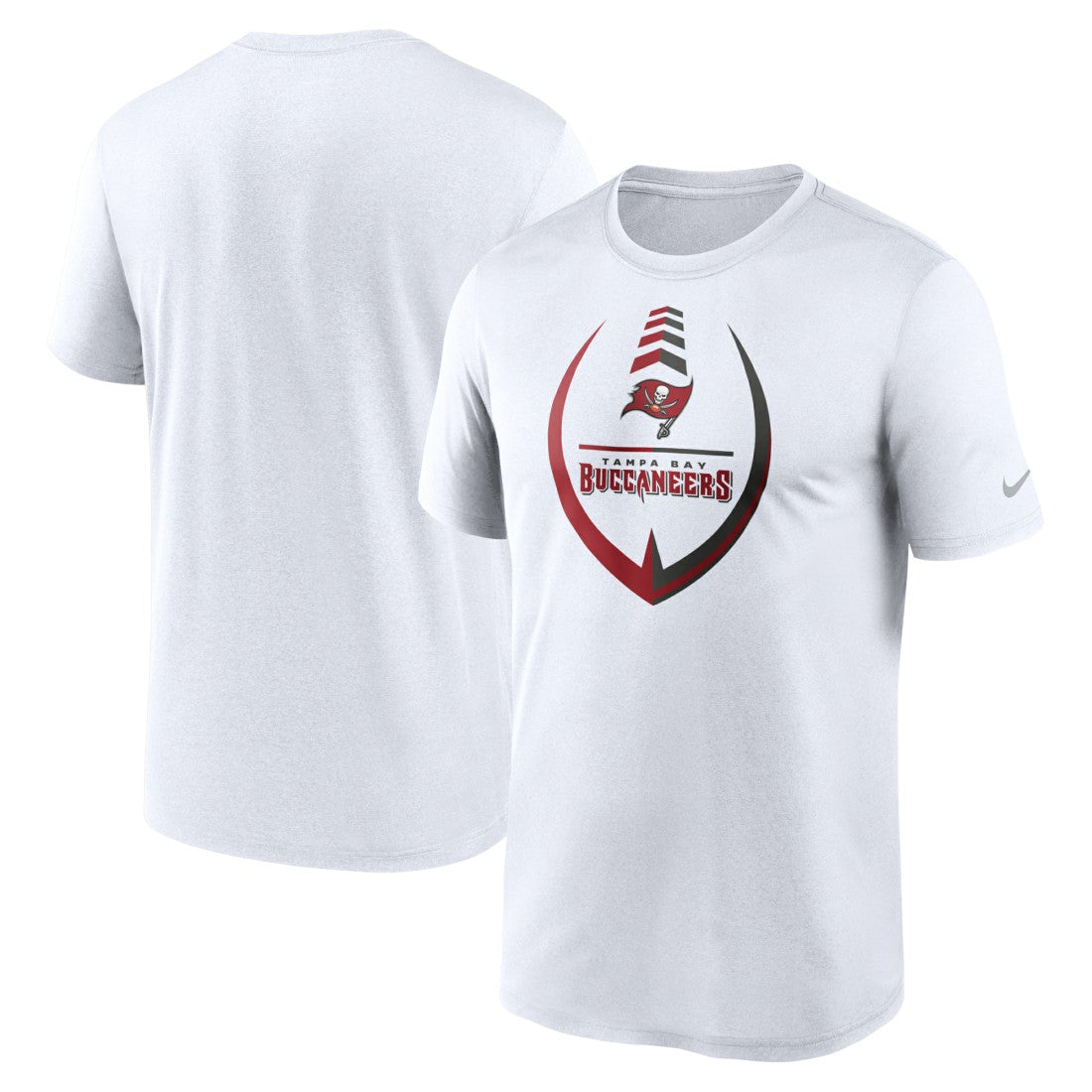 Tampa Bay Buccaneers Icon Legend Performance T-Shirt White - Nike