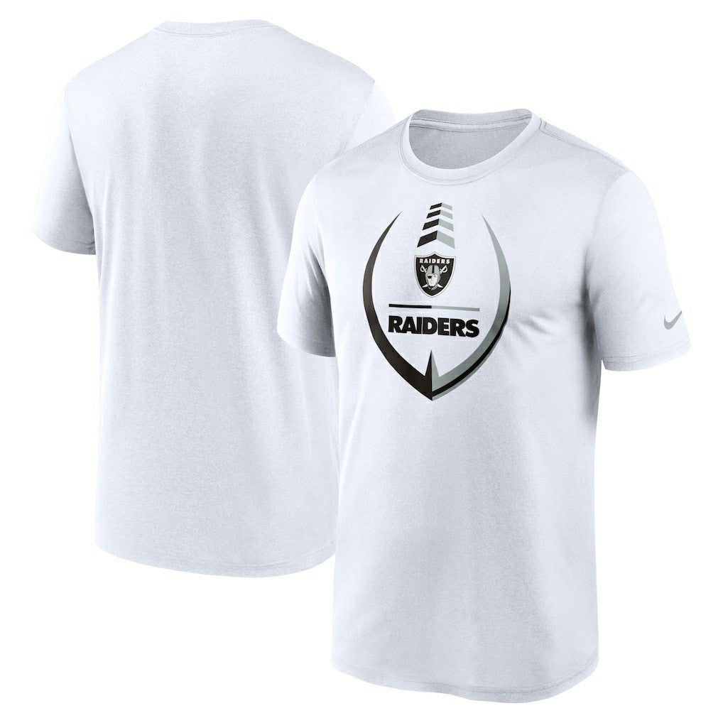 Las Vegas Raiders Icon Legend Performance T-Shirt White - Nike