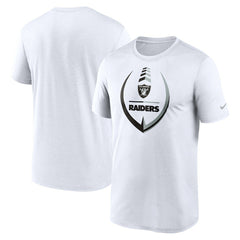 Las Vegas Raiders Icon Legend Performance T-Shirt White - Nike