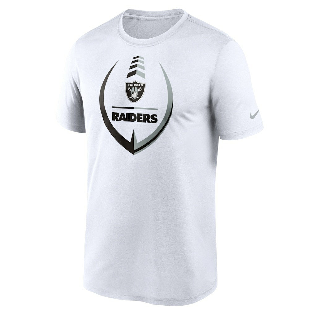 Las Vegas Raiders Icon Legend Performance T-Shirt White - Nike