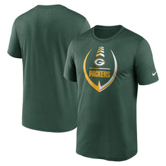 Green Bay Packers Icon Legend Performance T-Shirt Green - Nike