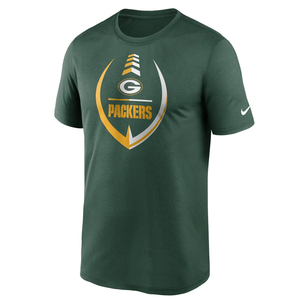 Green Bay Packers Icon Legend Performance T-Shirt Green - Nike