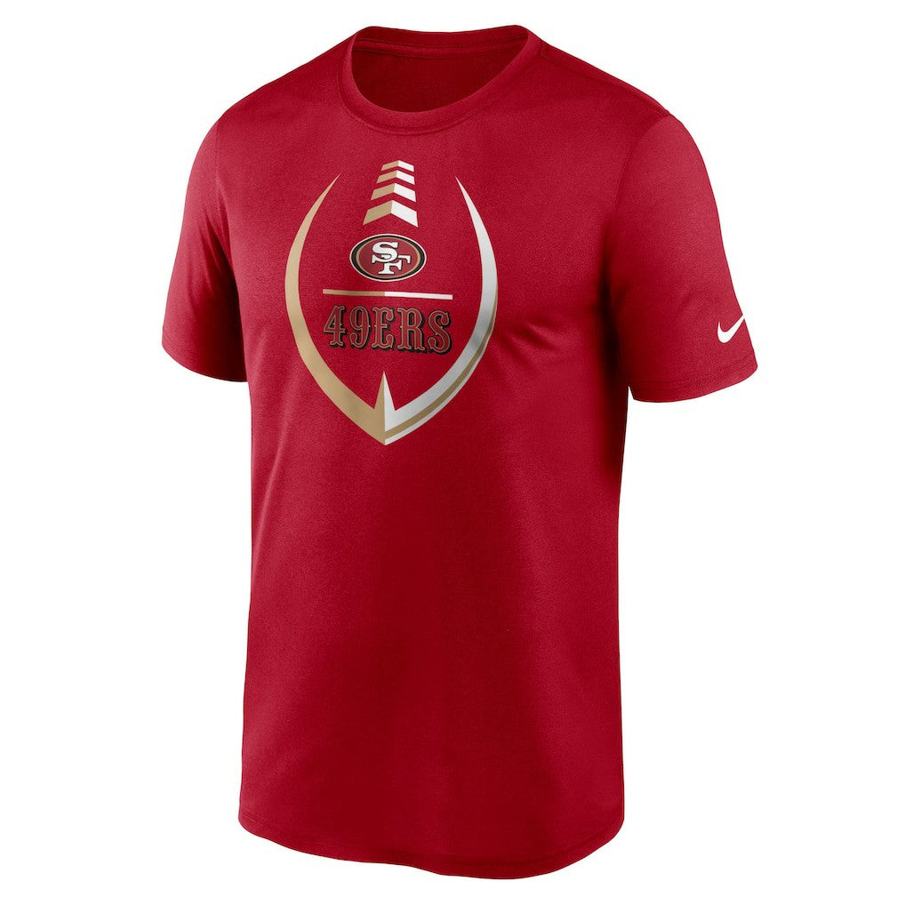San Francisco 49ers Icon Legend Performance T-Shirt Scarlet - Nike