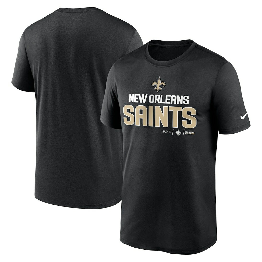 New Orleans Saints Legend Community Performance T-Shirt Black - Nike